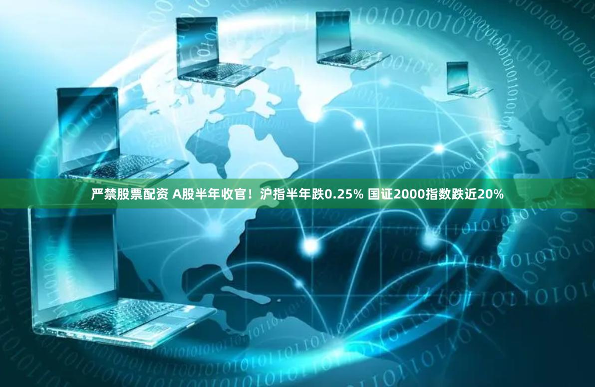 严禁股票配资 A股半年收官！沪指半年跌0.25% 国证2000指数跌近20%