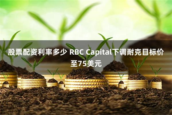 股票配资利率多少 RBC Capital下调耐克目标价至75美元